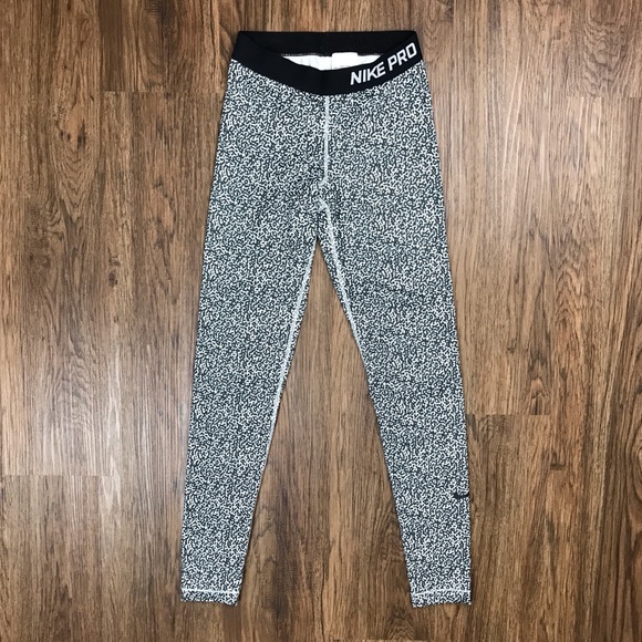 Nike Pro Running Workout Leggings Small - Picture 1 of 6